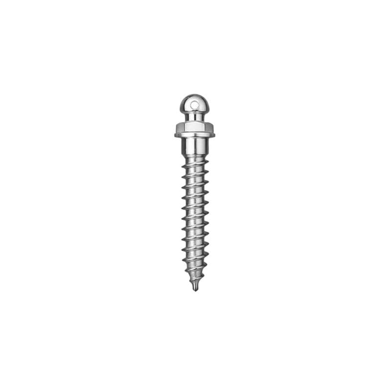 Matt Ortho Implant Mini Screw Mushroom Button Head Titanium Grade 5 - ⌀1.6 mm x 8 mm