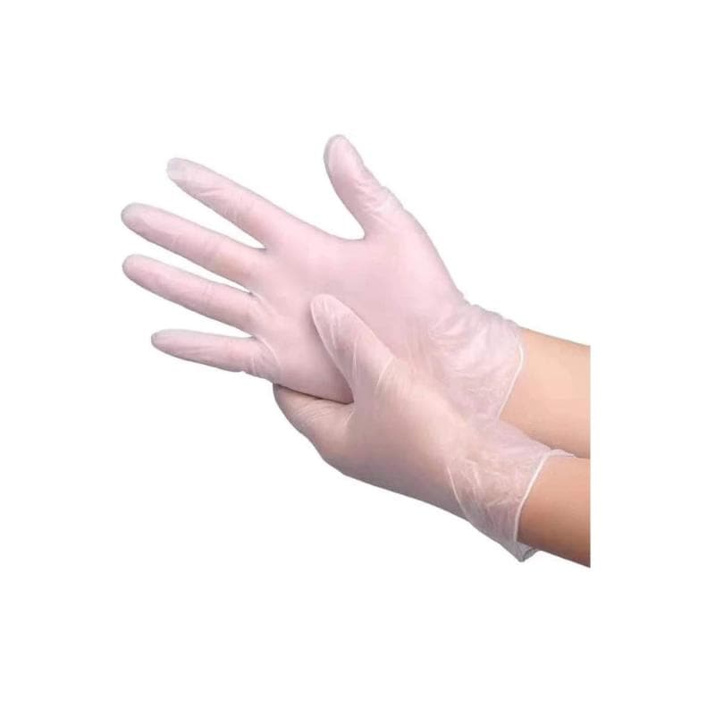 Vinyl Gloves Large Clear